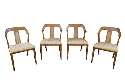 4 Michael Taylor Tomlinson Sophisticate Walnut Dining Chairs Mid Century Modern • $765