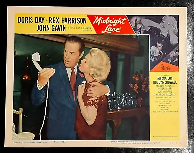 Midnight Lace 1960 Lobby Card - Doris Day Rex Harrison John Gavin • $39.20