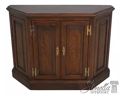 63129EC: HENKEL HARRIS Mahogany 2 Door Console Cabinet • $695