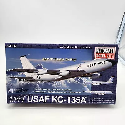 Minicraft 1/144 USAF KC-135A SAC - 14707 Airplane Model Kit Open Box New Skill 2 • $46.95