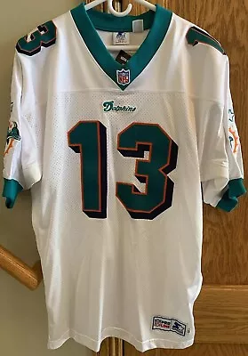 Miami Dolphins Dan Marino Authentic White Starter Jersey NFL Football Size 52 • $300