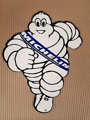 Michelin Man  Medium 12  X 16  Shape Metal Sign/ Man Cave/ Garage/ Shed • £20