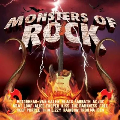 Various Artists - Monsters Of Rock - Various Artists CD LOVG The Fast Free • $7.58