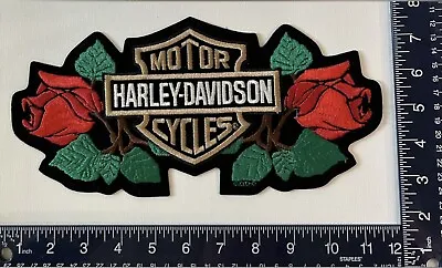 Authentic Vintage Harley-Davidson RARE Biege Bar & Shield Roses XL Emblem • $28