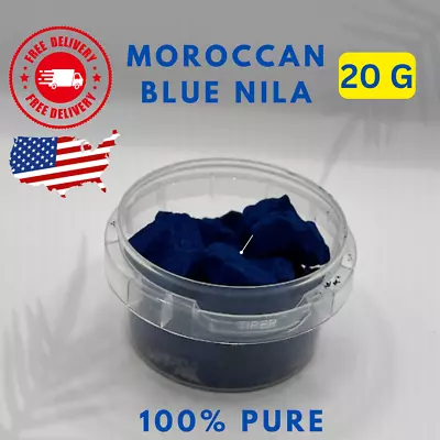 Nila Powder Pure Original Natural Moroccan Blue Nilla For Skin & Body Care • $18