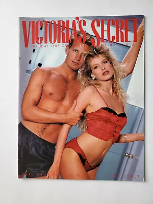 HOLIDAY 1987 Victoria's Secret Catalog Sheer Lingerie Gail Elliott M Glaviano • $79.99