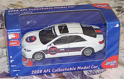 Melbourne Demons 2008 AFL Collectable Toyota Camry Model Car New Imperfect Box • $8.95