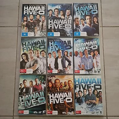 Hawaii Five-0 The Complete Series 1 - 8 & 10 Region 4 DVD Five-O • $79.95
