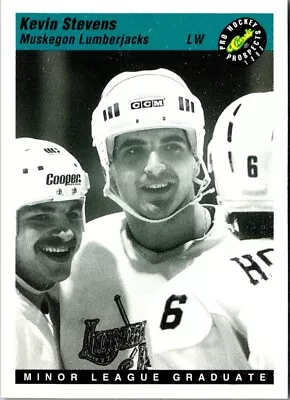 1993 Classic Pro Prospects Kevin Stevens #31 Muskegon Lumberjacks Hockey Card • $2