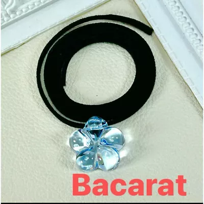 Baccarat Bacarat Pendant Top Lily Necklace • £80.30