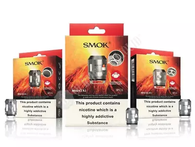 Genuine SMOK MINI V2 Tank Coils | A1 | A2 | S1 | S2 - SMOK R-Kiss Kit |Fast Disp • £11.95