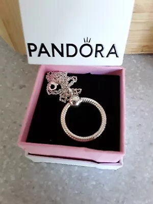 Pandora Necklace With Small O Pendant New  • £30