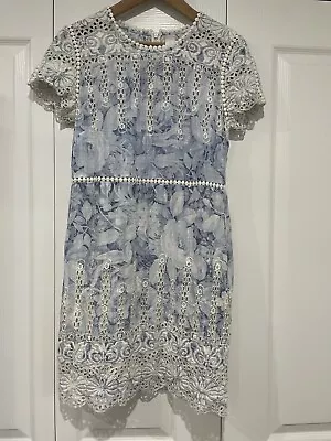 Zimmermann - Confetti Scallop Shift Dress - Size 0 • $150