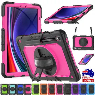 For Samsung Galaxy Tab S9 Ultra Plus FE Shockproof Heavy Duty Tough Case Cover • $41.89