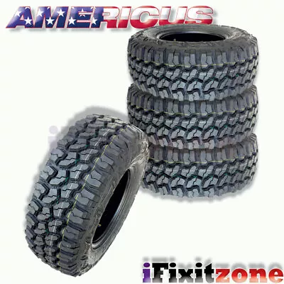 4 Americus Rugged MT 3110.50R15LT 109Q C/6 All Terrain Mud Tires • $671.88