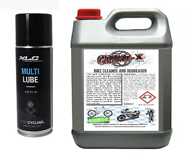 £19.99 • Buy 5 Litre Bike Cycle Citrus Cleaner Degreaser Concentrate + Lube Chain Gear Cable