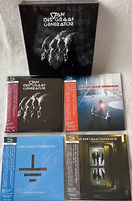 Van Der Graaf Generator SHM-CD Set In Mini-LP Sleeves; Storage Box; Japan; NEW! • $204