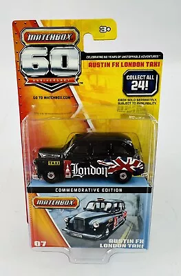 2012 Matchbox 60th Anniversary Commemorative Edition - Austin FX London Taxi • $12