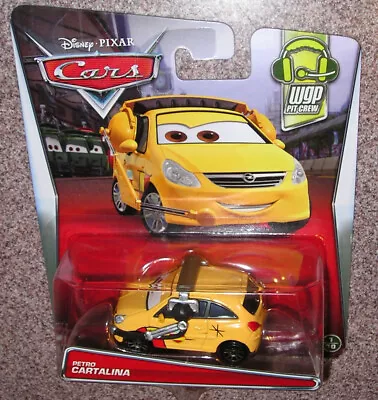 $9 • Buy DISNEY PIXAR CARS PETRO CARTALINA, MIGUEL CAMINO'S CREW CHIEF NIP Mattel DVV52 