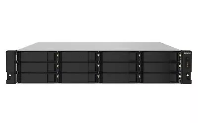 QNAP TS-1232PXU-RP NAS Rack (2U) Ethernet LAN Black AL324 • £1873.71