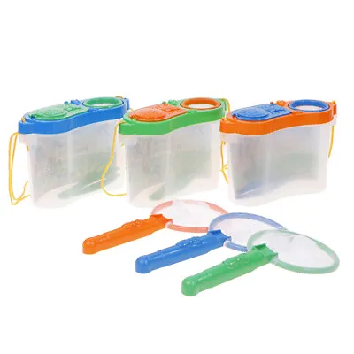 Portable Insect Observer Child Magnifier Toy Observation Box Outdoor Experim ZSY • £6.62