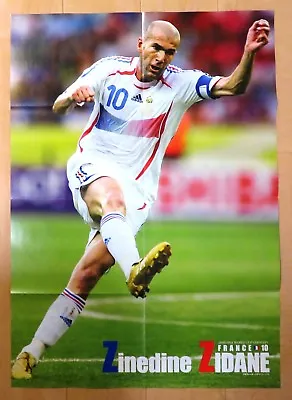 Zinedine Zidane James Rodríguez POSTER B2 SOCCER FOOTBALL MAGAZINE EXTRA ISSUE • $9.99