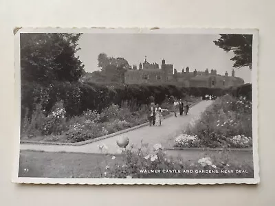 Walmer Castle Kent Vintage Photographic Postcard Postmark 1962 • £2.79