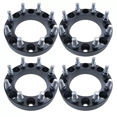 Set Of 4 1.5  8 Lug Truck Wheel Spacers Fits Ford F250 F350 4x4 4x2 8 Lug Pickup • $130.69