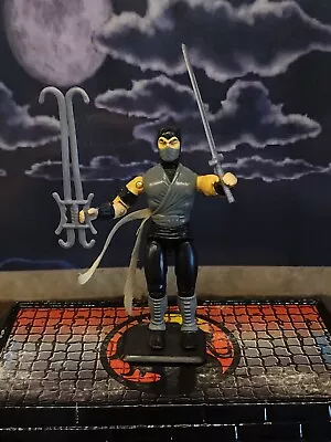 Mortal Kombat Smoke Action Figure W/Weapons COMPLETE GiJoe Hasbro Vintage 1994 • $40