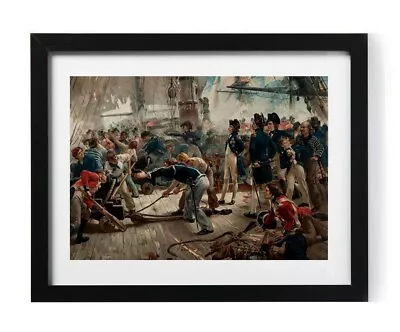 Admiral Horatio Lord Nelson Painting A4 Picture Print Poster Trafalgar • £7.75