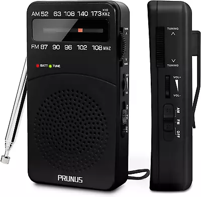 Portable AM FM Radio Compact Transistor Radio Pocket Radio For Indoor & Outdoor • $12.96