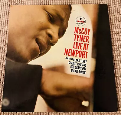 McCoy Tyner Live At Newport ‘64 NM LP GF IMPULSE! Records VERY NICE! • $49.99