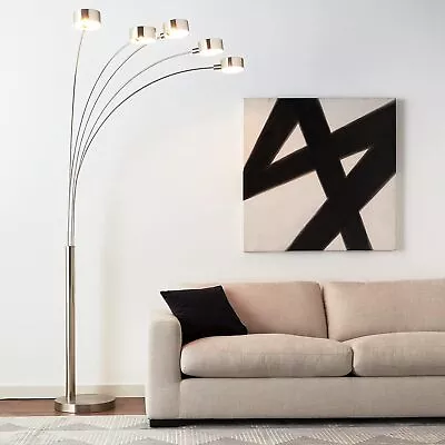 Micah - 5 Arc Floor Lamp W/Dimmer Switch 360 Degree Rotatable Shades Bright • $158.09