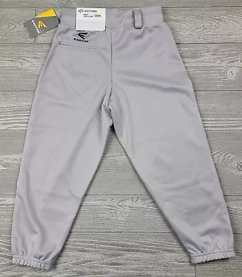 Easton Youth Boys Pro Pull-up Baseball Pants Size Xs Youth X-small Gray New • $3.99