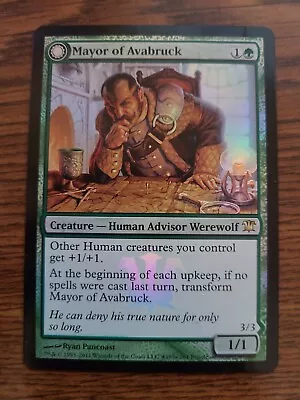 FOIL Mayor Of Avabruck   Howlpack Alpha (Prerelease) (Innistrad) – MTG Promo • $6