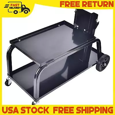 For TIG Wheels 110Lbs Max Cutter: Durable Welding Cart Tank Storage Portable MIG • $73.80