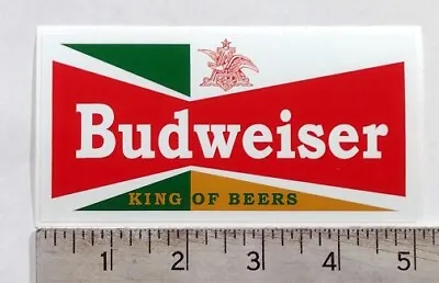 Budweiser Beer 1950s Vintage Old Retro Antique Looking Sticker Decal • $7