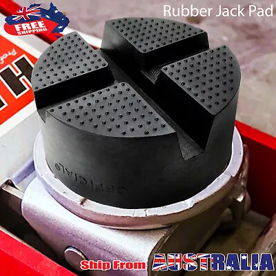 Rubber Car Jack Pad Lift Adapter Jacking Tool Stand Pinch Weld Floor Frame Rail • $13.99