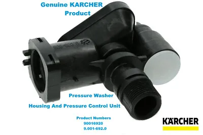 Karcher K3 K4 K5 Pressure Washer Control Head Housing 90016920 • £27.45