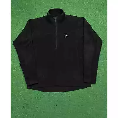 Haglofs Fleece Black Halfzip • $34