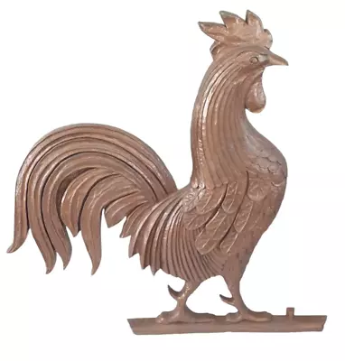 60's Vintage ETHAN ALLEN Rooster Wall Hanging By Baumritter Corp USA XL 29 25  • $179.99