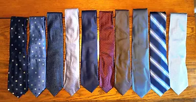 Lot Of 10 Michael Kors Neck Ties All Silk  56-58  • $24.99