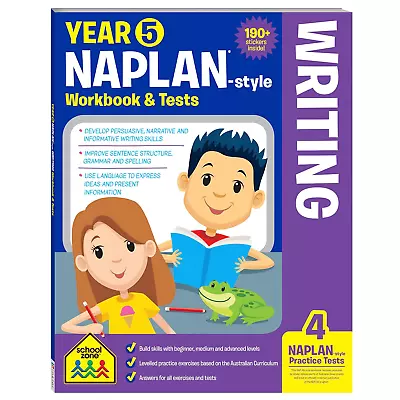 Year 5 Naplan*-Style Writing Workbook & Tests • $5.70