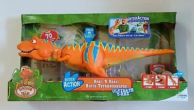 Dinosaur Train Boris Tyrannosaurus Interaction Roar 'n React 23  T-rex Nrfb Nib • $79.99