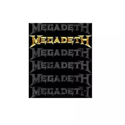 Megadeth Logo Sticker Decal Official Metal New • $4.46