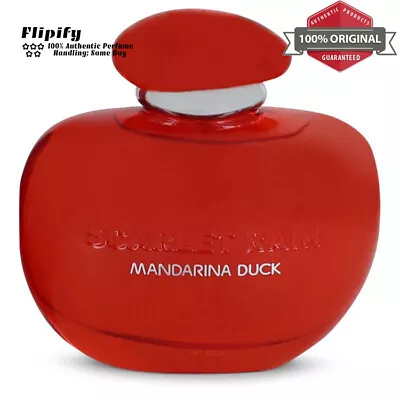 $32.22 • Buy Scarlet Rain Perfume 3.4 Oz EDT Spray For Women By Mandarina Duck