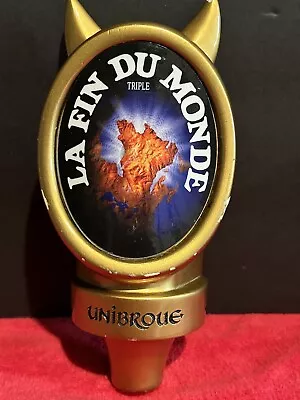 UniBroue Devil Horn Beer Tap Handle La Fin Du Monde • $15