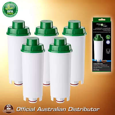 $71.99 • Buy 5 X Delonghi DLS C002 Premium Compatible Coffee Water Filter - Replaces SER 3017
