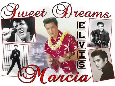 Personalized ELVIS PRESLEY PILLOWCASE #7  Sweet Dreams  Any NAME Custom Bedding • $13.50