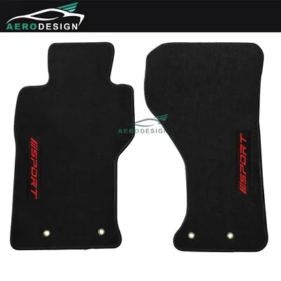 Fits 16-23 Mazda MX-5 Miata Black Nylon Floor Mats Carpet Non-slip With SPORT • $52.99